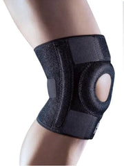 LP733 KNEE SUPPORT WITH STRAYS Bilateral spiral,Collateral ligament injury,issues,Knee instability,Muscle strain/ sprain,Patellar subluxation/ tilting,relieve pressure on patella.