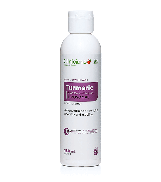 Clinicians Turmeric Liposomal Supplement 180ml - Premium Enhanced Absorption - DominionRoadPharmacy