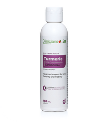 Clinicians Turmeric Liposomal Supplement 180ml - Premium Enhanced Absorption - DominionRoadPharmacy