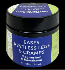 Magnesium and Kawakawa Body Cream 50ml & 150ml cramps,issues,kawakawa,Magnesium and Kawakawa Body Cream 150ml,sleep,stress