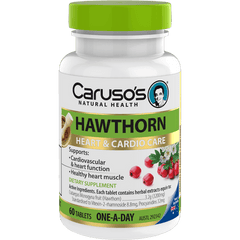 Caruso's Hawthorn 60 Tablets - Herbal Therapeutics