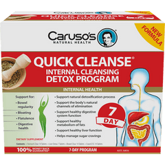 Carusos Quick Cleanse Internal Cleansing Detox Program (7 Day) - Health Solutions