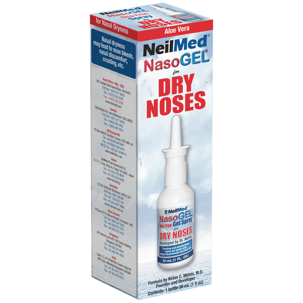 Neilmed Nasogel Spray for Dry Noses 30ml - DominionRoadPharmacy