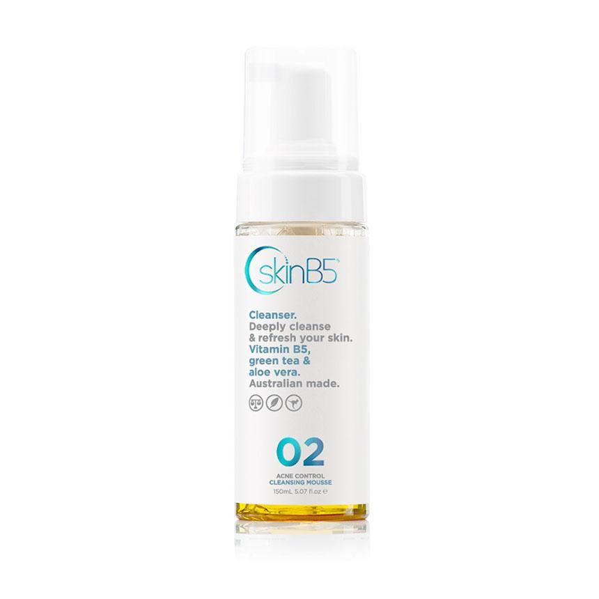 Skin B5 Acne Control Mousse - Cleansing Mousse 150 ml for Acne Prone Skin - DominionRoadPharmacy