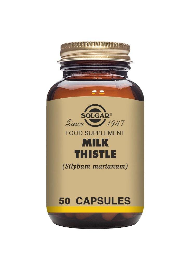 Solgar FP Milk Thistle Veg Capsules 50 - DominionRoadPharmacy