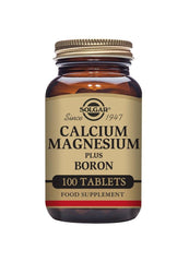 Solgar Calcium Magnesium Plus Boron 100 Tablets - DominionRoadPharmacy
