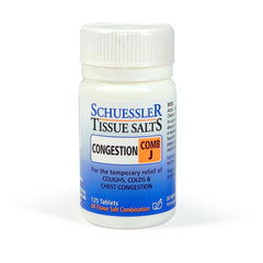 Schuessler Tissue Salts 125 Tablets – Comb J