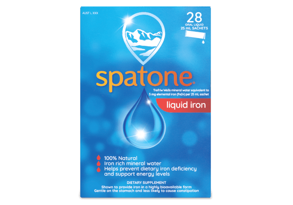 Spatone Iron 100% natural 28 sachets - DominionRoadPharmacy