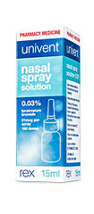 Univent Nasal Spray 15 ml