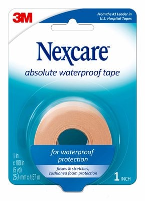 Nexcare Absolute Waterproof Tape 25mm x 4.5m issues,nexcare,waterproof tape