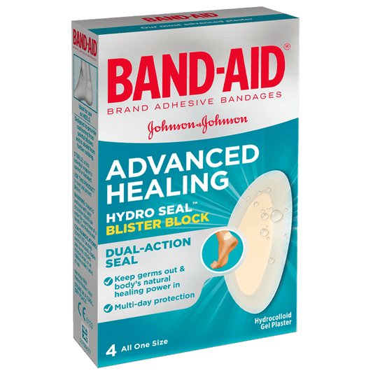 Band-Aid Advanced Healing Blister Block Regular 4 - DominionRoadPharmacy