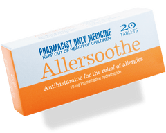 Allersoothe 10mg 20 tablets - DominionRoadPharmacy