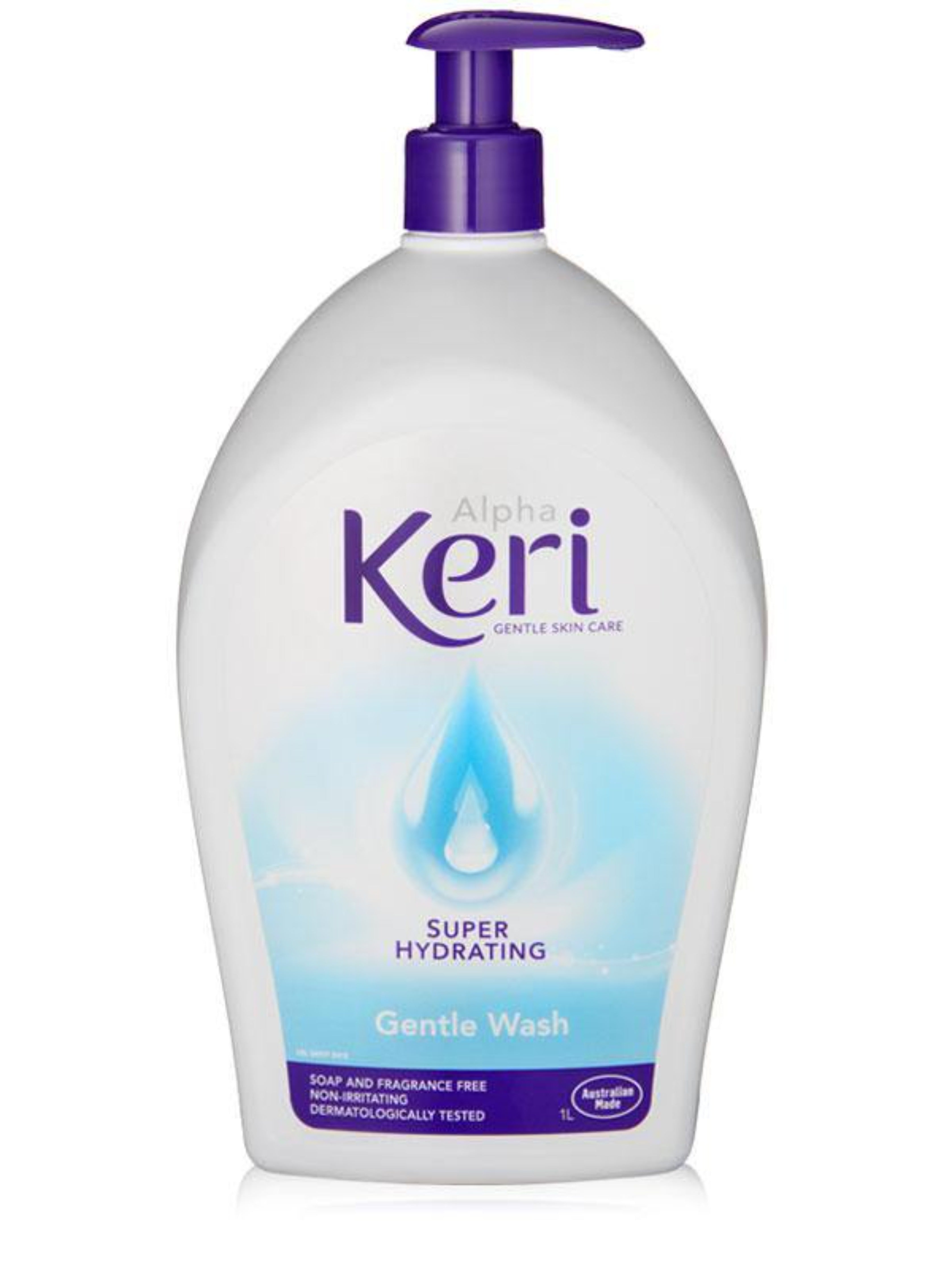 Alpha Keri Gentle Wash 1 Litre - Super Hydrating Nourishing Cleanser for All Skin Types - DominionRoadPharmacy