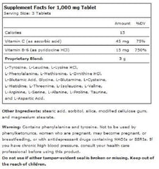 Source Naturals Amino Day 1000mcg Tablets - Premium Amino Acid Supplement, 60 Count - DominionRoadPharmacy