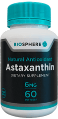 Biosphere Astaxanthin 60 Softgels