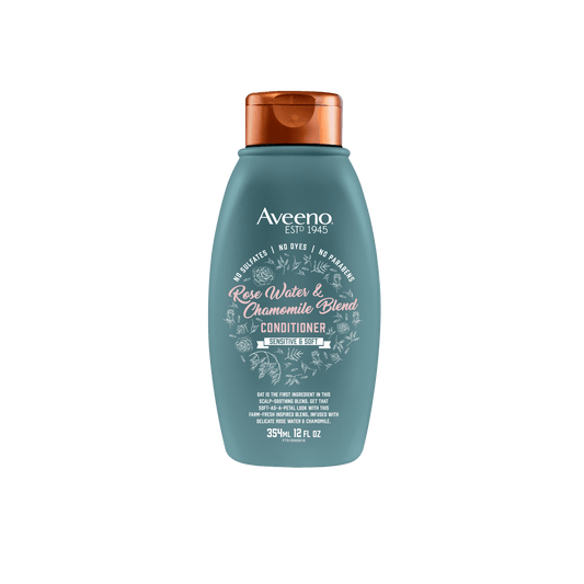 AVEENO ROSE WATER AND CHAMOMILE BLEND CONDITIONER 354ml