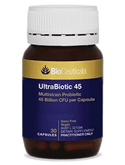 UltraBiotic 45
Multistrain Probiotic 45 Billion CFU per Capsule