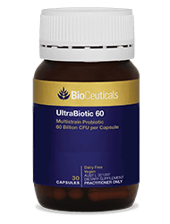 UltraBiotic 60
Multistrain Probiotic 60 Billion CFU per Capsule