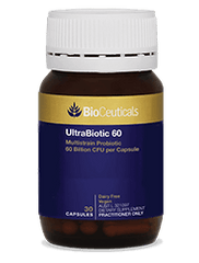 UltraBiotic 60
Multistrain Probiotic 60 Billion CFU per Capsule