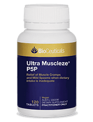 Ultra Muscleze® P5P
Relief of Muscle Cramps and Mild Muscle Spasms