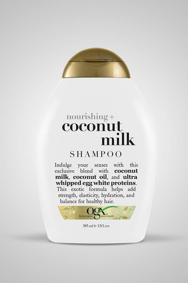 OGX Nourishing + Coconut Milk Shampoo, 385ml