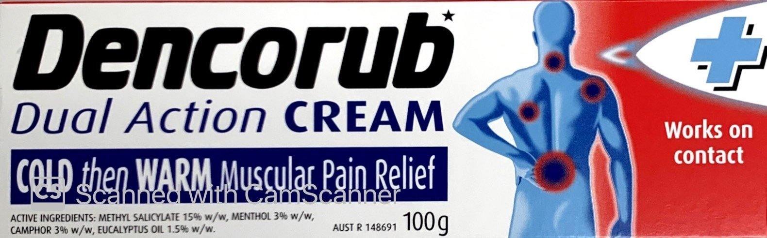 Dencorub Dual Action Cream 100g - DominionRoadPharmacy