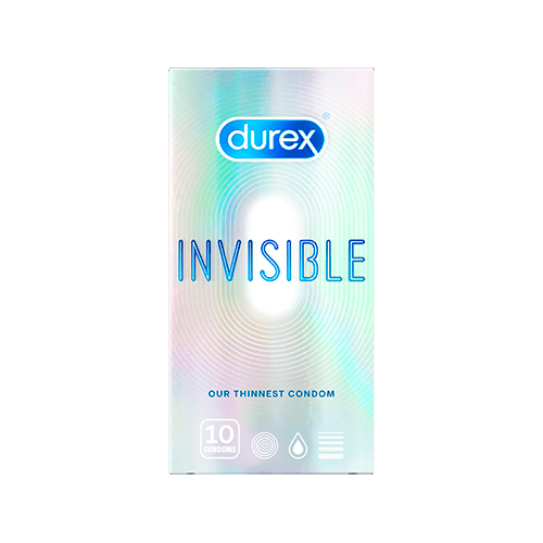 Durex Invisible Condoms 10 pack - DominionRoadPharmacy