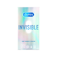 Durex Invisible Condoms 10 pack - DominionRoadPharmacy