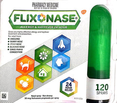 Flixonase Allergy & Hayfever Nasal Spray 24 hours relief 120 sprays Pharmacy Medicines - DominionRoadPharmacy