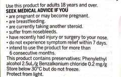 Flixonase Allergy & Hayfever Nasal Spray 24 hours relief 120 sprays Pharmacy Medicines - DominionRoadPharmacy