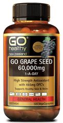 Go Healthy Grape Seed 60000 mg 120 capsules - DominionRoadPharmacy