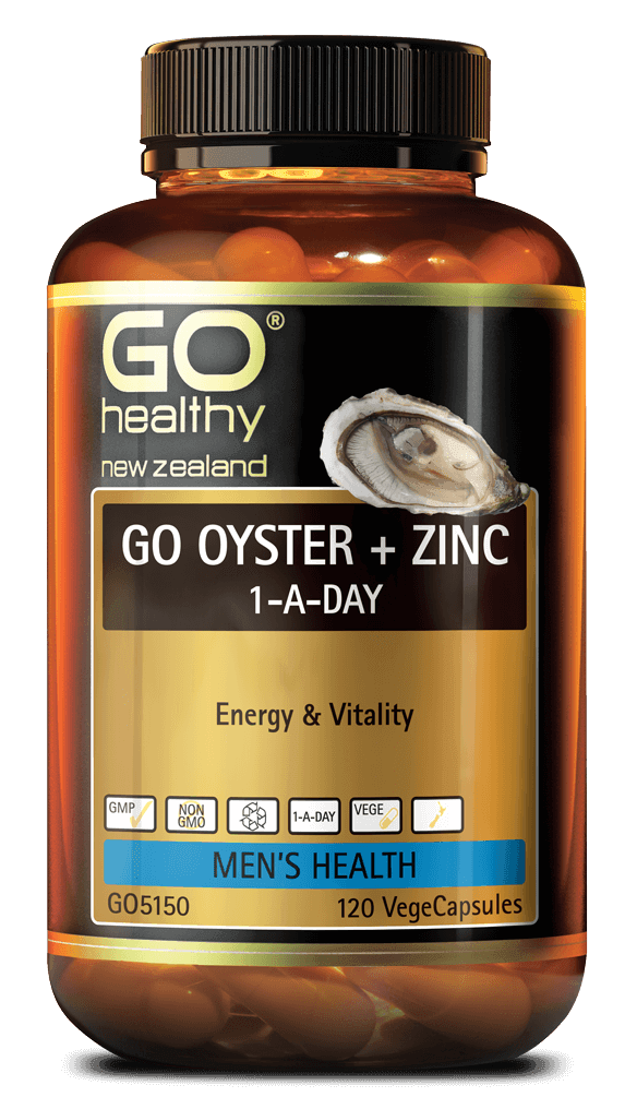 Go Healthy Go Oyster plus Zinc 120 capsules - DominionRoadPharmacy