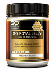 Go Healthy Royal Jelly with 10-HDA 12mg 180 Capsules - DominionRoadPharmacy