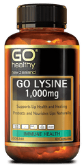 Go Healthy Go Lysine 1,000 mg 60 Capsules - DominionRoadPharmacy