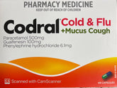 Codral Cold & Flu Mucus Cough 48 Capsules