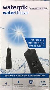 Waterpik Waterflosser Cordless Select Black - DominionRoadPharmacy