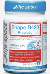 Life Space Shape B420 Probiotic 60 Capsules - DominionRoadPharmacy