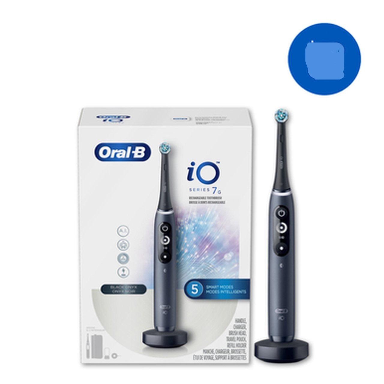 Oral B iO Series 7 Electric Toothbrush, Black Onyx - DominionRoadPharmacy
