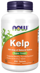 now Kelp 150 mcg 200 Tablets