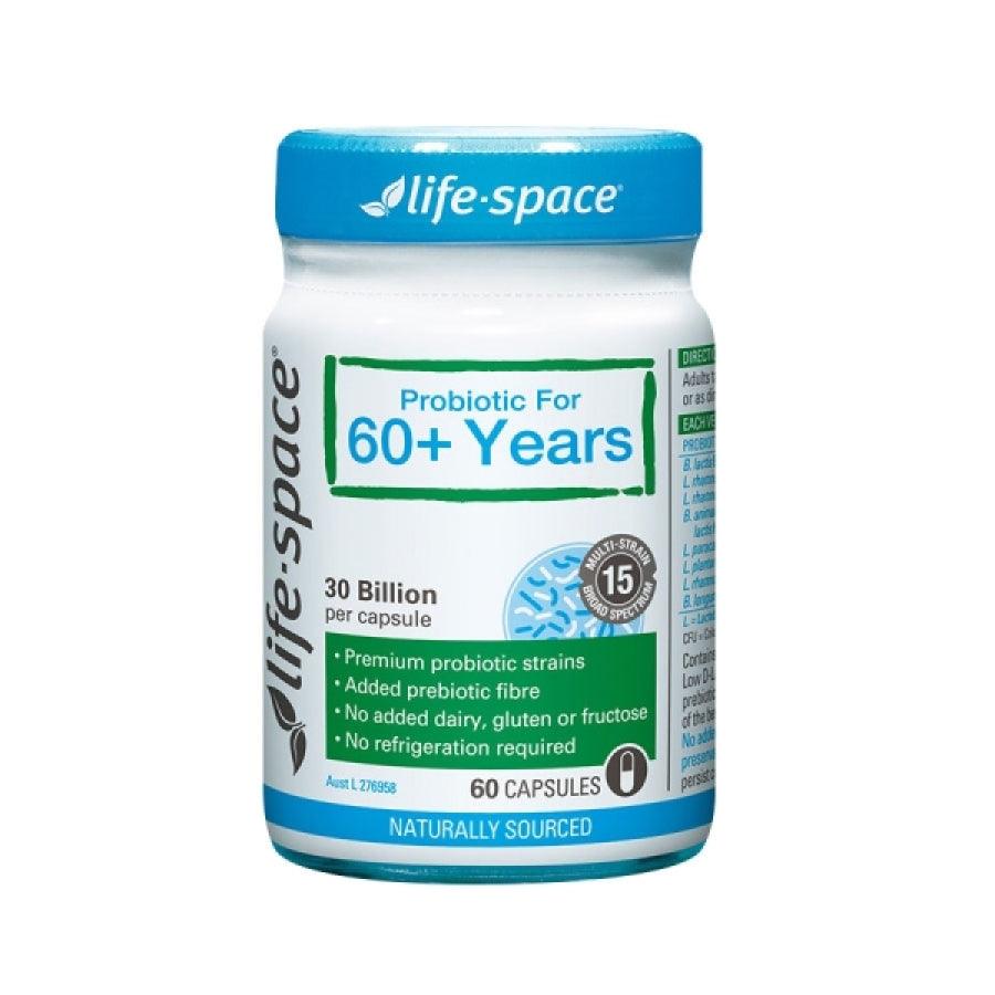 Life-Space Probiotic for 60+ Years 60 capsules - DominionRoadPharmacy