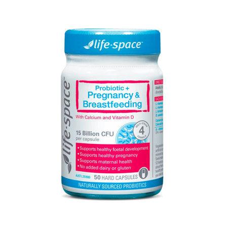 Life-Space Probiotic for Pregnancy and Breastfeeding - 50 Capsules Support for Moms - DominionRoadPharmacy