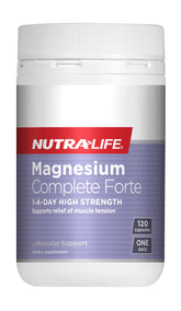 Nutralife Magnesium Complete - Forte 120 Capsules for Optimal Health - DominionRoadPharmacy