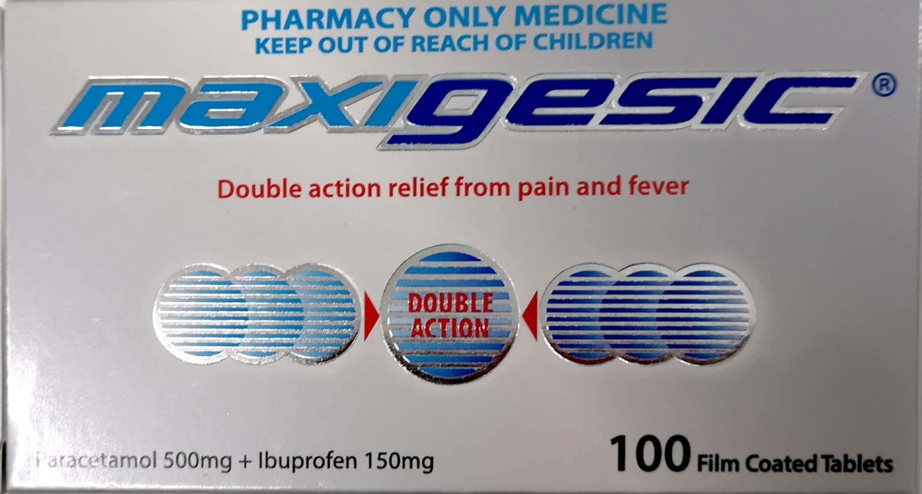 Maxigesic Tablets - Qty Restriction Applies, Effective Pain Relief - DominionRoadPharmacy
