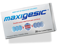 Maxigesic Tablets 20 / 50 / 100 Tabs - DominionRoadPharmacy