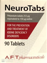 Neurotabs Iodine Deficiency Tablets - 90 Tablets for Optimal Health - DominionRoadPharmacy