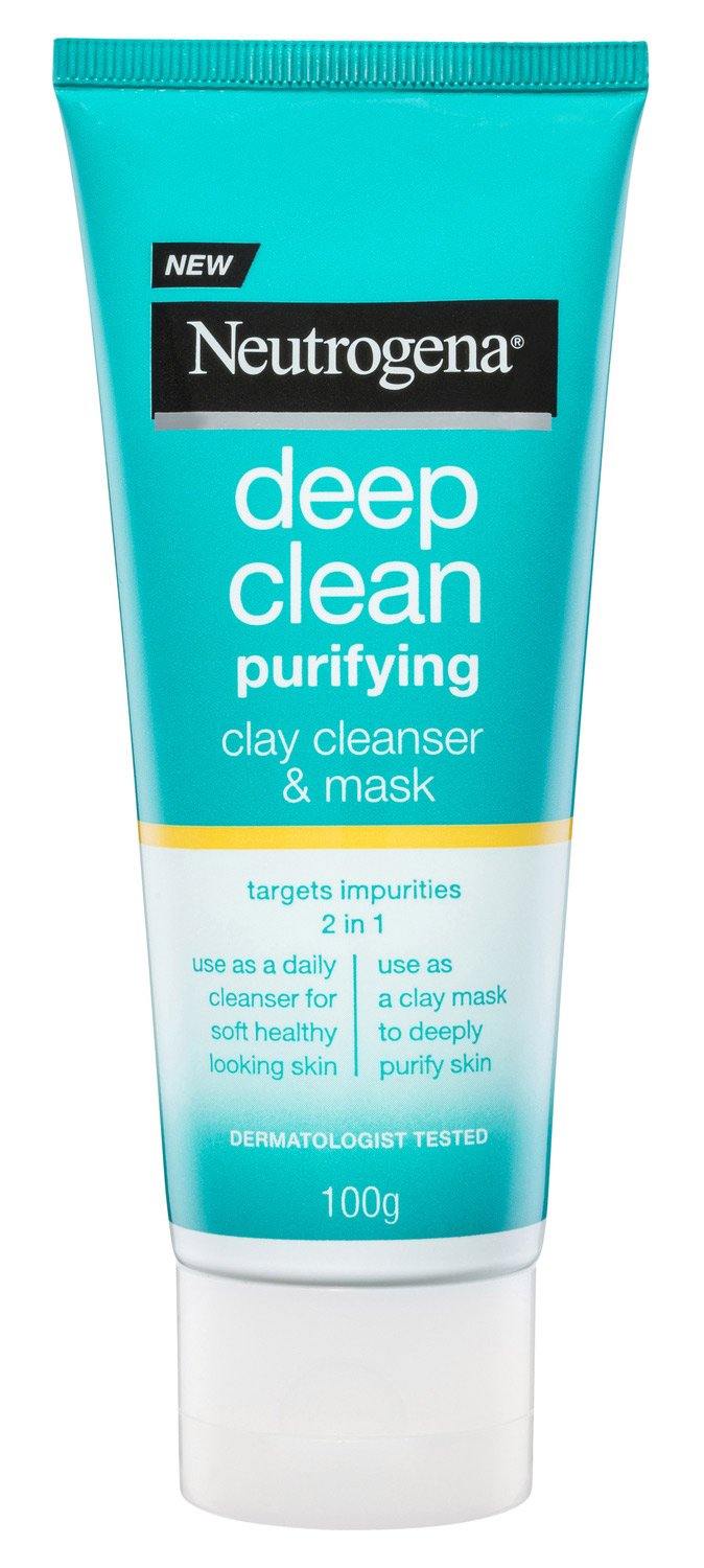 Neutrogena clay deals cleanser mask