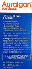 Auralgan Ear Drops 15mL for Ear Pain Relief - DominionRoadPharmacy