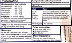No-Jet-Lag Homeopathic Jet Lag Prevention 32 Tablets issues,jet lag,no jet lag