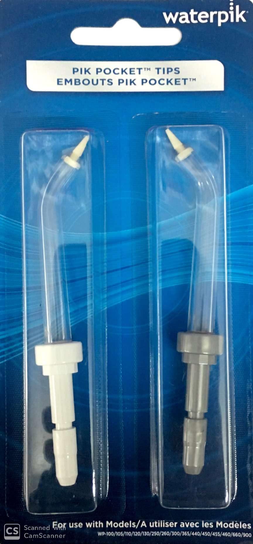 Waterpik Pik Pocket Tips - 2 Pack - DominionRoadPharmacy