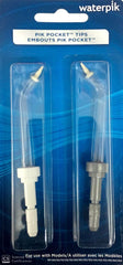 Waterpik Pik Pocket Tips - 2 Pack - DominionRoadPharmacy